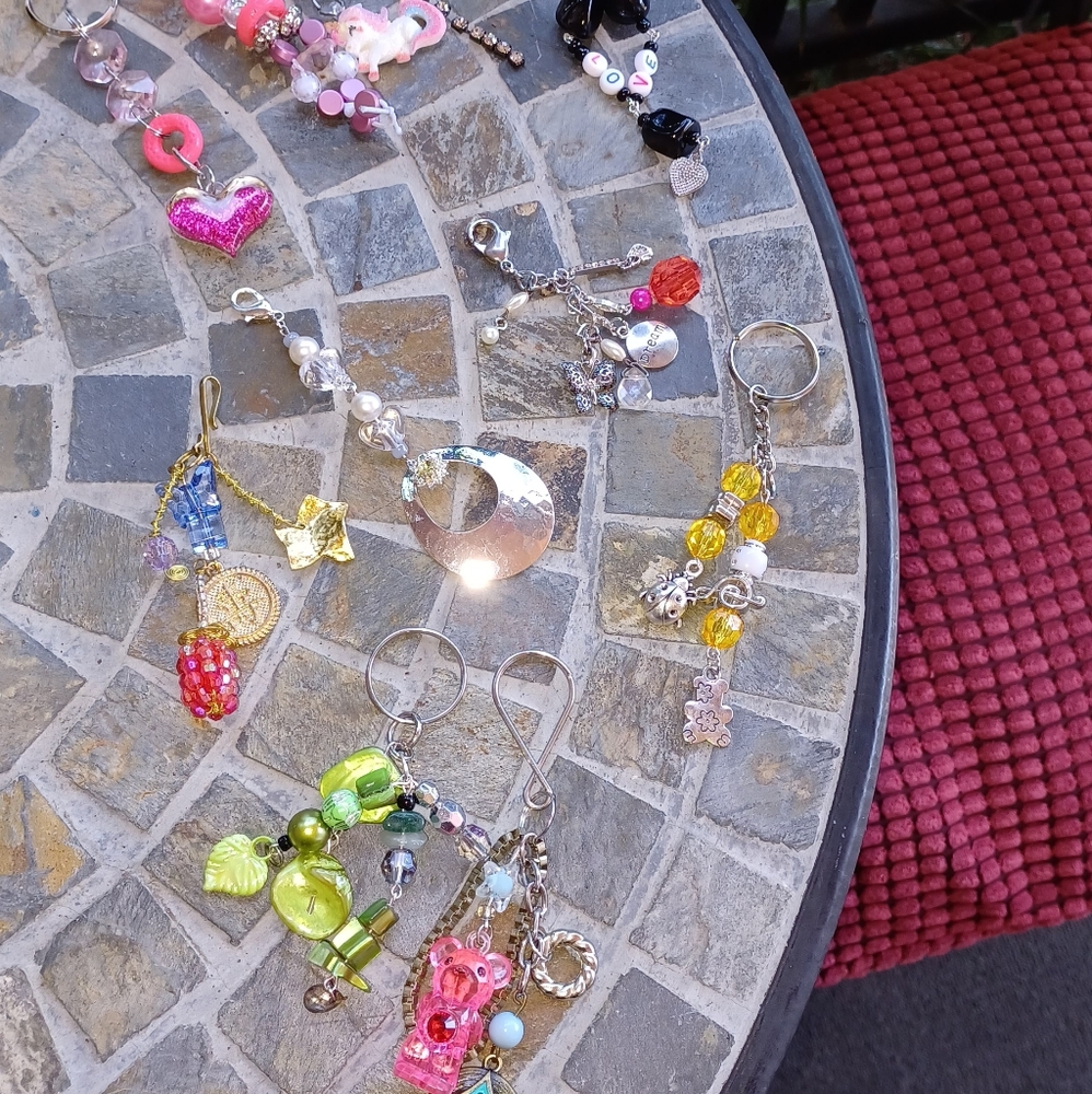 Beaded key chains